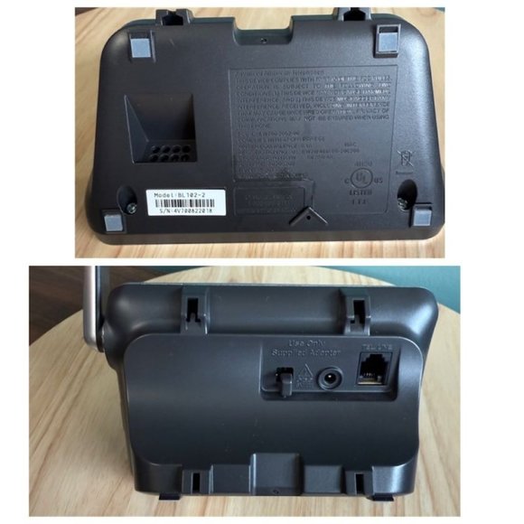 AT&T BL102-2 1 Handset Cordless Answering System w Smart Call Block - Picture 8 of 9